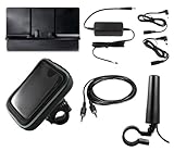 SiriusXM Satellite Radio Motorcycle Kit with Hardwired Power Adapter, Motorcycle Mount, Protective Case, and Motorcycle Antenna