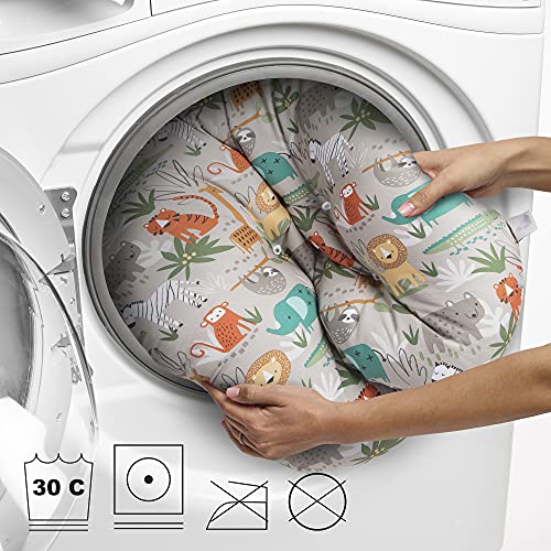 Boppy Newborn Lounger—Original Lightweight Plush Chair with Carrying