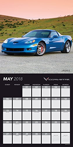 2018 Corvette Wall Calendar - Thumbnail 5