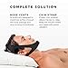 Complete Snore Stopper Solution | Premium Snoring Aids Kit with Chin Strap and Nose Vents Included | Combination of Anti Snoring Devices that Prevent Mouth Snoring and Open Your Airways