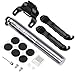 Canway Mini Bike Pump,Fits Presta & Schrader,Light & Portable,Bicycle Tire Pump for Road, Mountain Bikes,Soccer, Inflatable Toys
