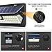 LITOM Outdoor 62 LED Adjustable Time Motion Sensor 270° Wide Angle and Waterproof Design Wireless Solar Lighting for Front Door, Yard, Garage, Deck, (2 Pack)