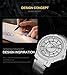 CURREN Original Men's Sports Waterproof Stainless steel Wrist Watch Good Quality 8229 Silver Black