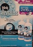 Blink RevitaLens Multipurpose Disinfecting Solution 2 x 16oz Bottles by Blink Revitalens