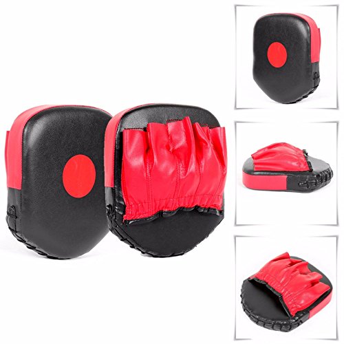 Buy Lions Curved Focus Pads Hook & Jabs Gloves Punch Bag Mitts Boxing
