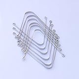 Soulgenie(TM) Stainless Steel Tongue Cleaners | Pack of 12