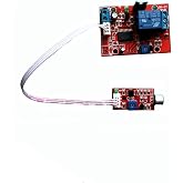 Taidacent 12V Voice-Activated Delay Switch Sound Detection Relay Module Sound Sensor Module Voice Alarm