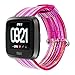 Youkex for Fitbit Versa Bands, Colorful Strap Replacement Wrist Band for Fitbit Versa Fitness Smart Watch Women men