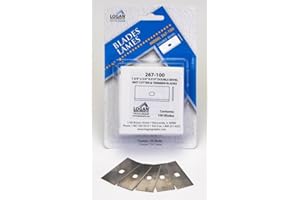 Logan 267 Mat Cutter Blades (100 PCS) for use on Logan Platinum Mat Cutters and Totla Trimmers