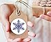 Christmas Snowflake Stickers Roll 1000 PCS - Winter Wonderland/Xmas/Holiday Party Favors Supplies Decorations - Cards Envelope Seals Decals