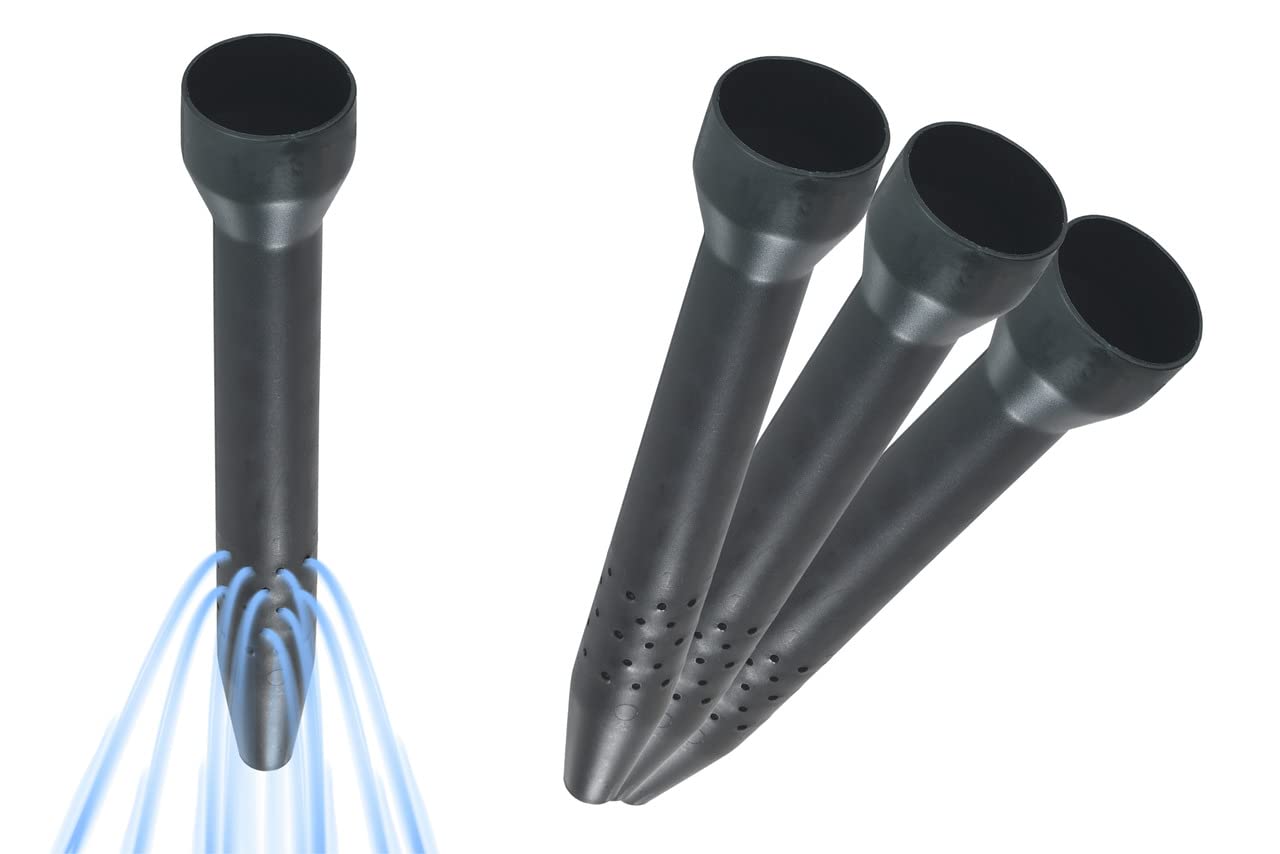 Maximex 7199003500 Wurzelgießer Set of 3 Polypropylene plastic, 30 x 5.5 x 5.5 CM Black