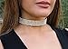 LuxeLife Gold Rhinestone Choker 5 Row Women’s Crystal Necklace Diamond Collar with 5