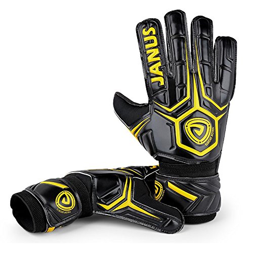 JYH Professional Adult & Youth Latex Soccer Goalkeeper Gloves,Strong