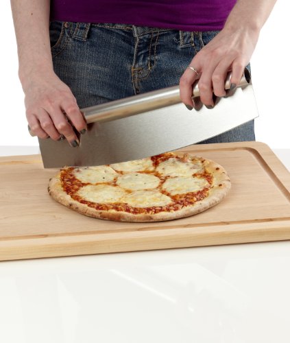 Epica Stainless Steel Pizza Cutter- 14 inch Rocker Style