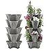 Houseables 5 Tier Planter, Stackable, 28