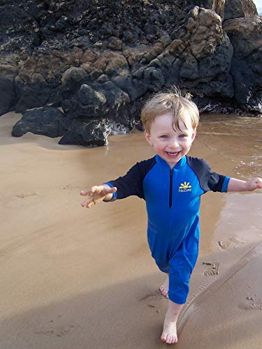 Nozone Fiji Sun Protective Baby Swimsuit Fun Prints in Marine/Arthur, 6-12 Months - Thumbnail 6