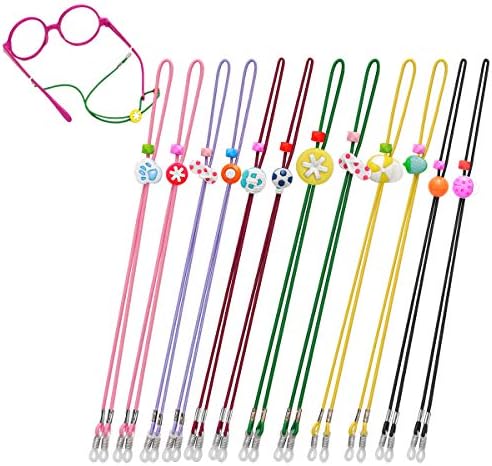 Kids Glasses Strap (12PCS) Kid Eyeglass Strap Sunglasses Retainer for Boys Girls