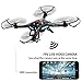 DBPOWER FPV Drone with HD Wifi Camera Live Video, Altitude Hold and One Key Taking-off & Landing, Phone Controlled RC Quadcopter