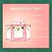 Debug Princess Tent Kids Play Tent Teepee Girls Toys Children Castle Games House with Star String Lights and Party Flags for Indoor/Outdoor Fun - 55