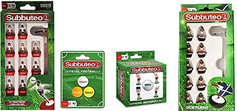 Subbuteo Mulit Set - 2 Teams, Referee and Footballs