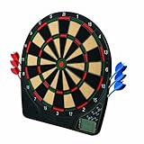 Franklin Sports Electronic Dartboard - Ready to Play Digital Dartboard - Soft Tip Darts - 13.5
