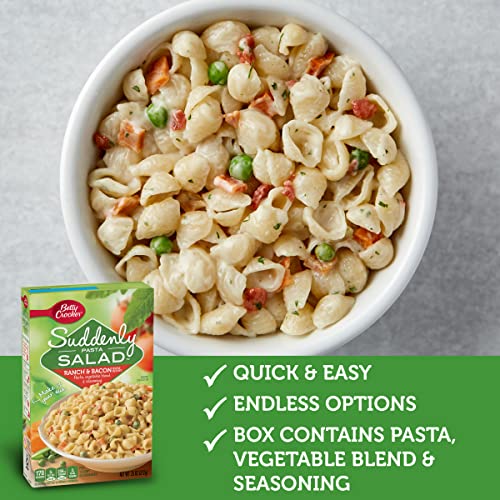 Betty Crocker Suddenly Pasta Salad, Ranch & Bacon, 7.5 oz. Pricepulse