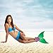 Tendol™ Mermaid Swimming Fin, (Green+Blue)