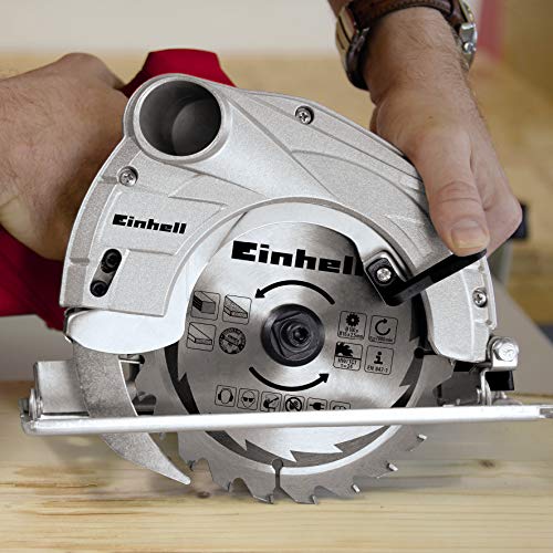 Einhell Handkreissäge TC-CS 1200 (1230 W, max. 55 mm, Sägeblatt Ø 160 mm, 24 Zähne, Parellanschlag) – Bild 7
