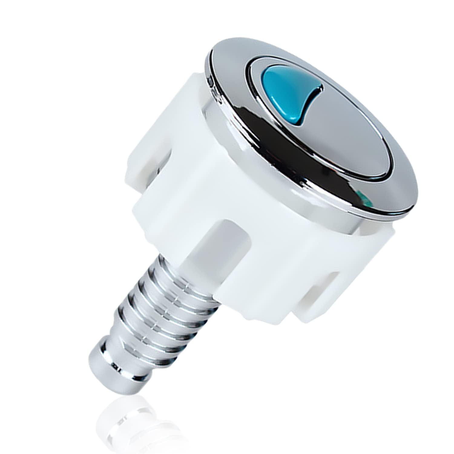 1 Toilet Flush Switch Replacement, Plastic Flushing Switch, for Cistern Tank