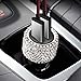Vocalol Car Charger,Bling Diamond Rhinestone Dual USB Car Charger Adapter Compatible for iPhone Xs Max/XR/XS/X/8/7/6 Plus,Galaxy S10/S10+/S10e/Note9 (Silver)