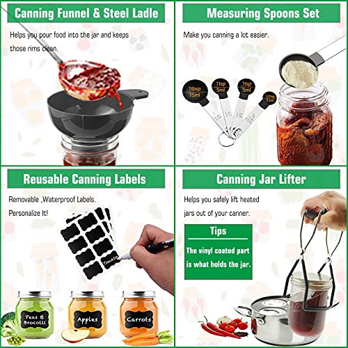 Canning Kit, Canning Supplies Starter Kit, Food Grade Stainless Steel