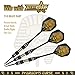 All In Gear Darts Dart Sets Choose from 21-22-23-24 Grams Sets with Brass Barrels Steel Tips Aluminum Shafts PET Flights