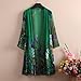 E-Papaya® Clearance Women Floral Long Loose Kimono Cardigan Blouses Cover-up Top (X-L/US Size L, Green)
