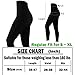 Double Couple 2 Pack Women High Waist Slimming Opaque Fleece Lined Leggings Fashion Pants Workout (Black & Grey, One Size)