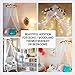 Bobo and Bee - Enchanted Bed Canopy Mosquito Net For Girls, Kids, Baby, With Detachable Cream Rose and Ivy Garland - Twin Size, White with Satin Trim - Perfect Boho Woodland Nursery Decor