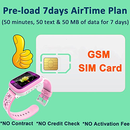 GBD 1.44'' Kids GPS Tracker Smart Watch Phone with WiFi SIM Slot SOS