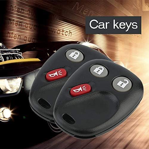 Graptopk 2 x Keyless Entry Remote Key Fob for Tahoe Silverado Yukon Sierra H2 LHJ011