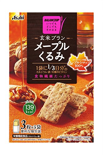 Balance up Brown rice bran Maple walmuts 150gx5