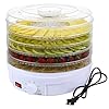 5-Tray-Electric-Food-Dehydrator-Fruit-Vegetable-Dryer-Beef-Snack-Jerky-White-New-US-Ship