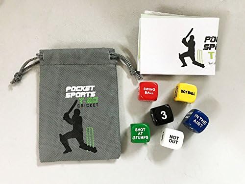 Pocket Sports T20 Cricket Game, Black, 6cm x 8cm - Image 3