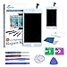 Qi-Eu Screen Replacement for iPhone 6 Touch Screen Digitizer Replacement Full Assembly ( White)Repair Tools Kit and Instructions are Included