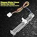 DC 12V Drive Stepper Motor Linear Rail 80mm Stroke Linear Screw Slider for DIY Engraving Machine