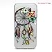 Galaxy S7 Edge Case,3Cworld Ultra Thin Clear Art Pattern Crystal Gel TPU Rubber Flexible Slim Skin Soft Case for Samsung Galaxy S7 Edge (Flower Butterfly - White)
