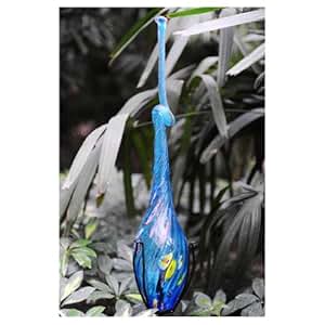 Amazon.com : Viz Glass G011AF Solar Loop Pod Aqua : Landscape In Ground