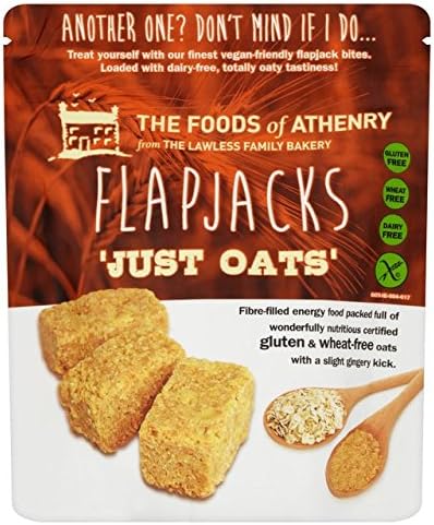 The Foods of Athenry "Just Oats" Flapjack Oat Bars, 150g - 6 Pack