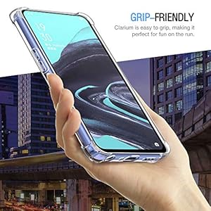 iVoler Cover per Oppo Reno2 / Oppo Reno 2, Antiurto Custodia con Paraurti in TPU Morbido e 3 Pezzi Pellicola Vetro… - immagine 8