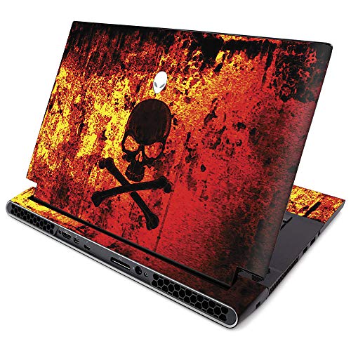 MightySkins Skin for Alienware M15 R2 (2019) - Bio Skull | Protective, Durable,…