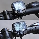New Sunding Sd-548c Multifunction Wireless Bicycle Stopwatch Odometer Speedometer Bike Cyclometers Waterproof Cycle Computer