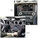 Qiilu 2 DIN 8'' 720P Upgrade HD Car DVD Player GPS Nav Multimedia Stereo HUD Display Screen Video & Audio Player Receiver Windows CE 6.0 Sync System for Ford Mustang 2015-2017