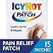 Icy Hot Extra Strength Medicated Patch, Small, 5-Count Boxes (Pack of 3) primary